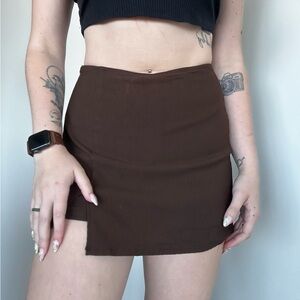 Wild Fable Chocolate Brown Skirt
